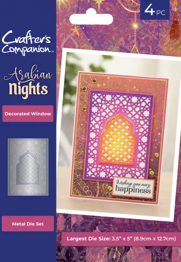 Metal Cutting Die - Arabian Nights - Decorated Window