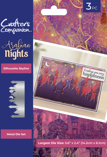 Metal Cutting Die - Arabian Nights - Silhouette Skyline