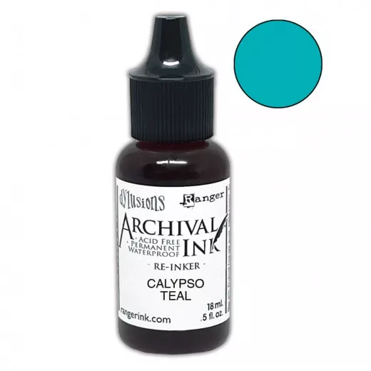 Dylusions Archival Re-Inker - Calypso Teal