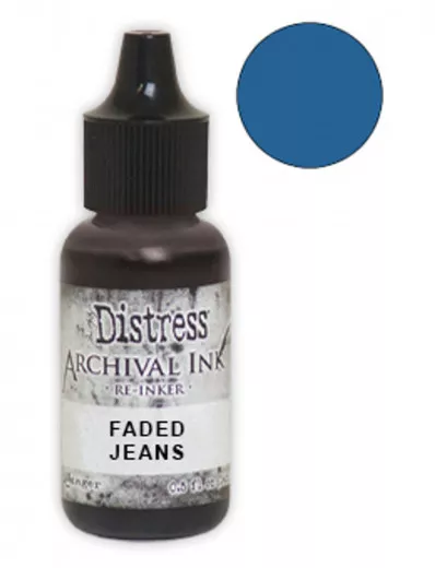 Distress Archival Reinker - Faded Jeans