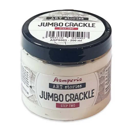 Stamperia - Art Stories - Texture Paste - Jumbo Crackle - Step 2