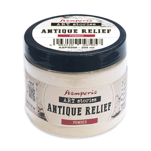 Stamperia - Art Stories - Texture Paste - Antique Relief Powder