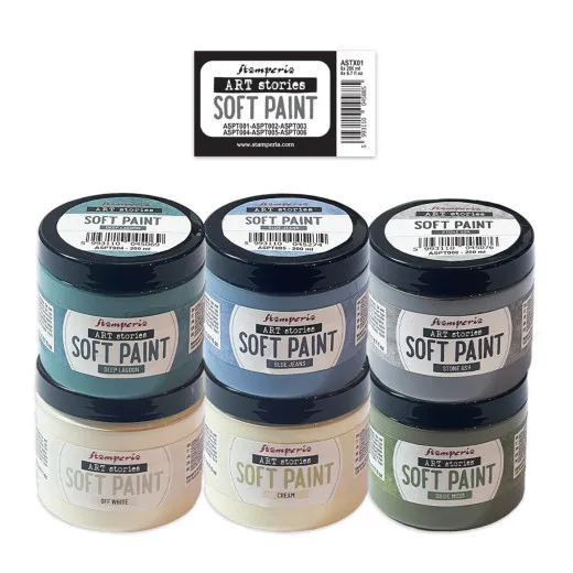 Stamperia - Art Stories Soft Paint Selection