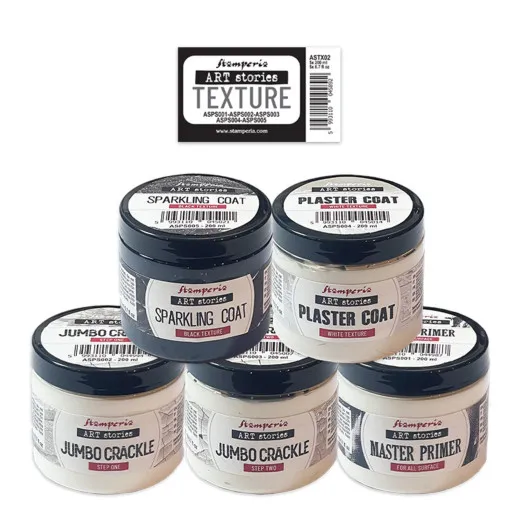 Stamperia - Art Stories Texture Paste Selection