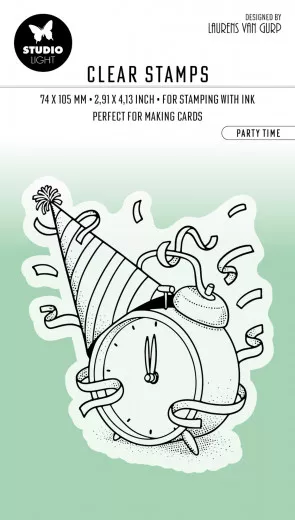 Studio Light Clear Stamps - by Laurens van Gurp Nr. 411 - Party Time