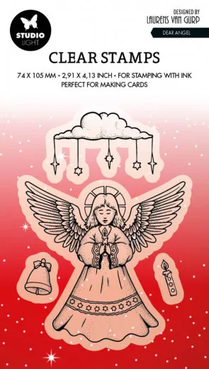 Studio Light Clear Stamps - By Laurens Nr. 488 - Dear Angel