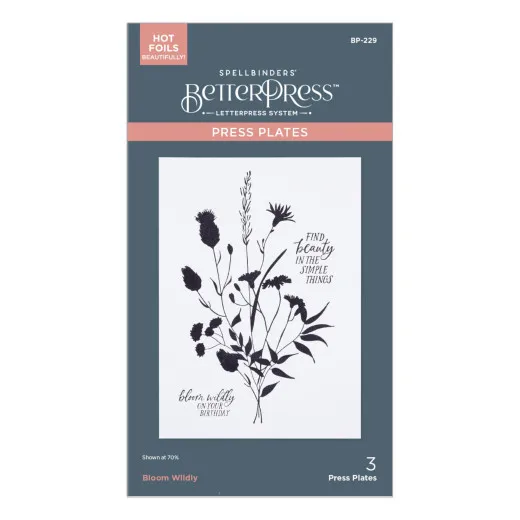 BetterPress Plate - Bloom Wildly