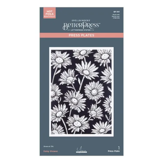 BetterPress Plate - Daisy Shower