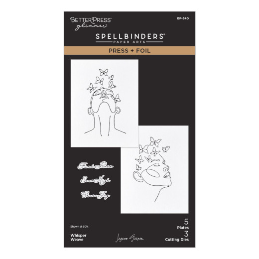 All My Senses - Press + Foil Plate & Die Set - Whisper Weave