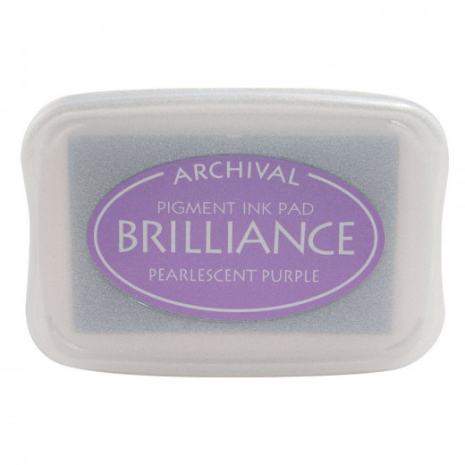 Brilliance Pigment Ink Pad - Pearlescent Purple