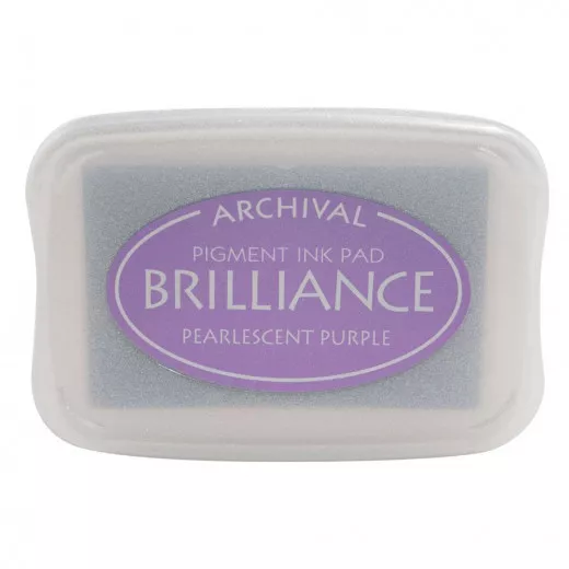 Brilliance Pigment Ink Pad - Pearlescent Purple