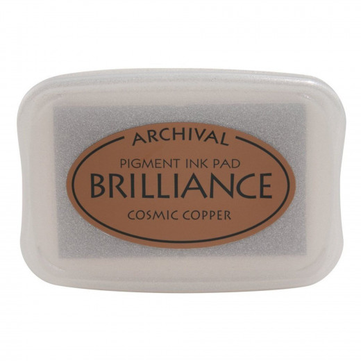 Brilliance Pigment Ink Pad - Cosmic Copper