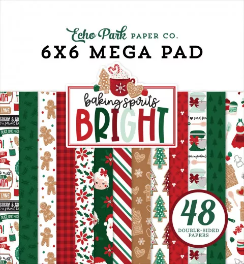 Baking Spirits Bright - 6x6 Mega Paper Pad