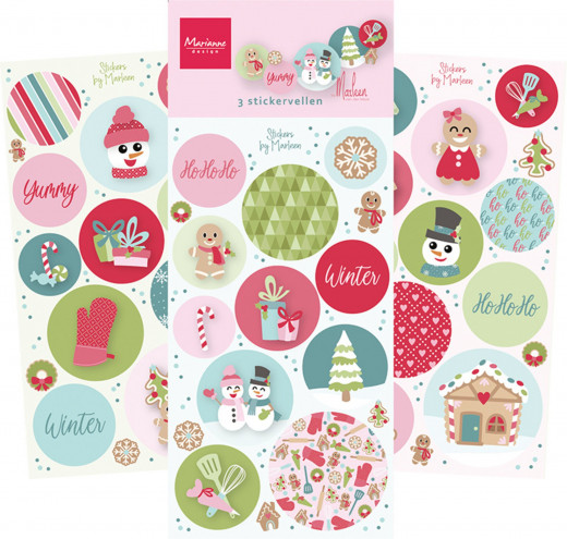 Marianne Design Sticker - Christmas Bakery by Marleen