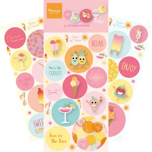 Marianne Design Sticker - Fresh Lemonade by Marleen