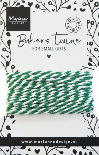 Marianne Design - Bakers Twine - Green/White