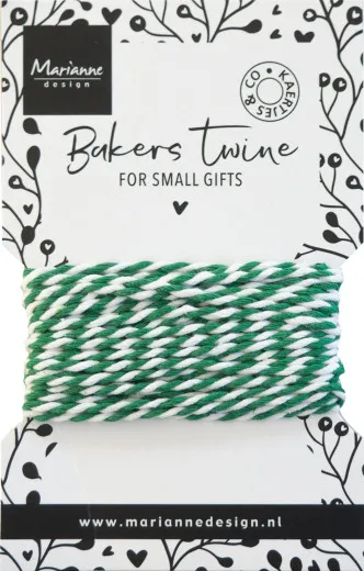 Marianne Design - Bakers Twine - Green/White