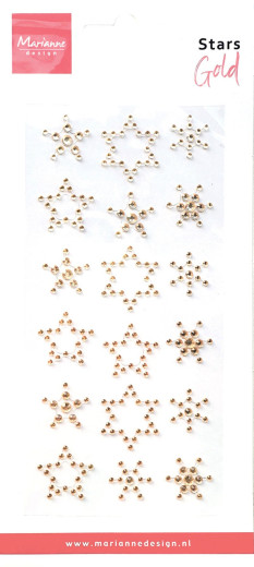 Marianne Design - Stars Rhinestones - Gold