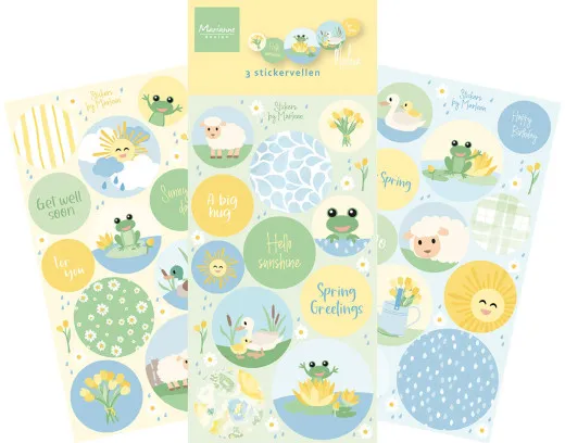Marianne Design Sticker - Dreamy Meadow by Marleen