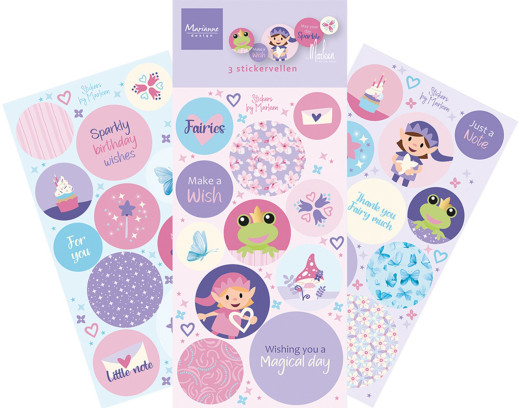 Marianne Design Sticker - Magical Garden by Marleen