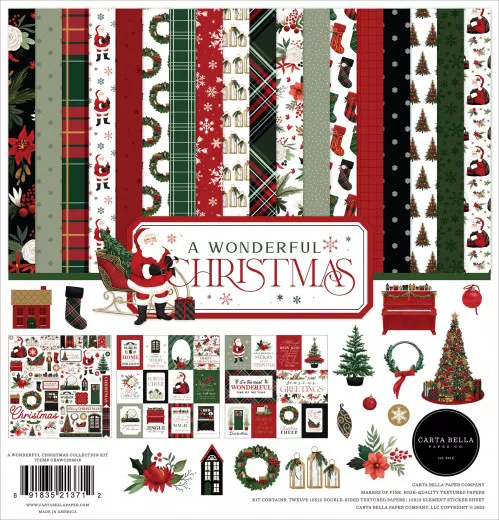 A Wonderful Christmas - 12x12 Collection Kit