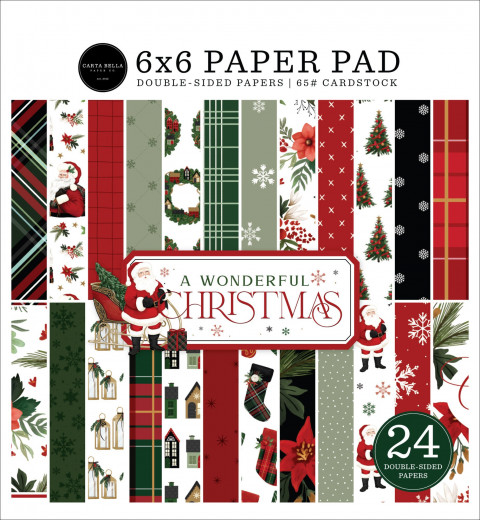 A Wonderful Christmas - 6x6 Paper Pad