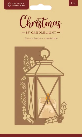 Metal Die - Christmas by Candlelight - Festive Lantern
