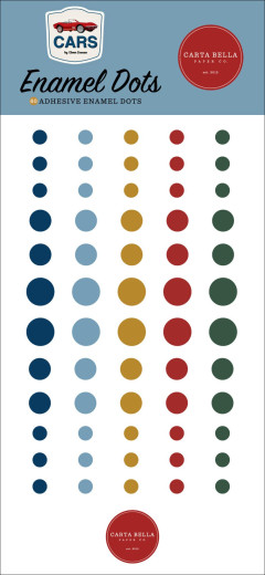 Carta Bella - Enamel Dots - Cars
