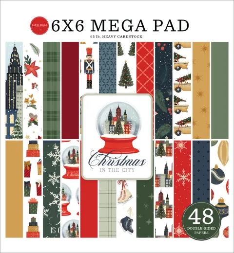 Christmas In The - 6x6 Cardmakers Mega Paper Pad
