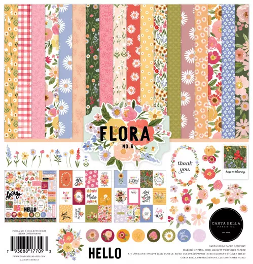 Flora No. 6 - 12x12 Collection Kit