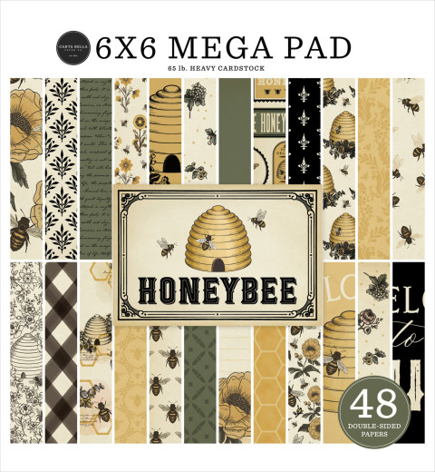 Honey Bee - 6x6 Cardmakers Mega Paper Pad
