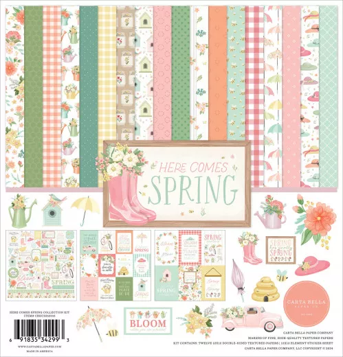 Here Comes Spring - 12x12 Collection Kit