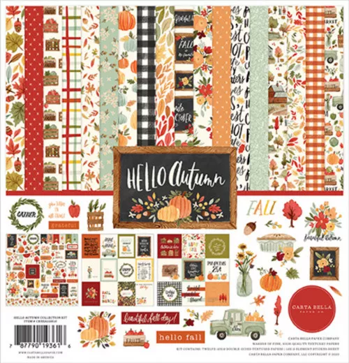 Hello Autumn 12x12 Collection Kit