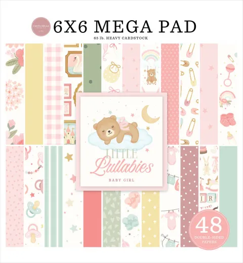 Little Lullabies Baby Girl - 6x6 Cardmakers Mega Pad