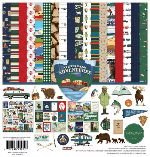 Outdoor Adventures 12x12 Collection Kit