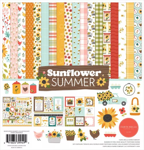 Sunflower Summer - 12x12 Collection Kit