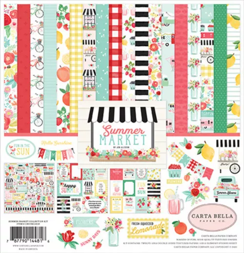 Summer Market 12x12 Collection Kit