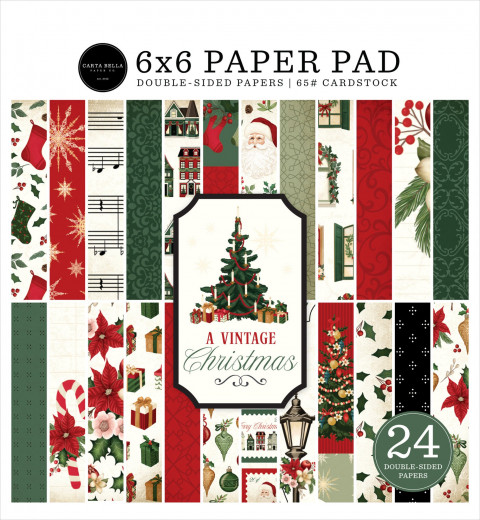 A Vintage Christmas - 6x6 Paper Pad