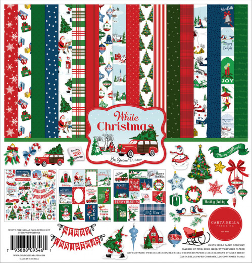 White Christmas 12x12 Collection Kit