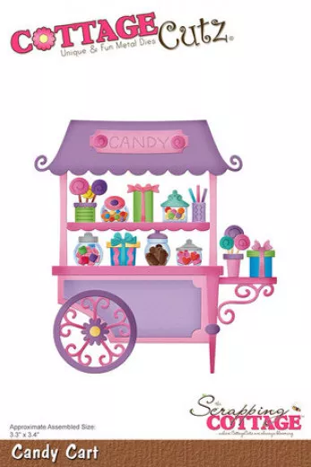 Cottage Cutz Die - Candy Cart