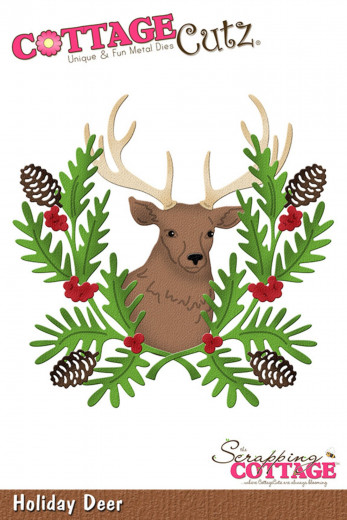 Cottage Cutz Die - Holiday Deer