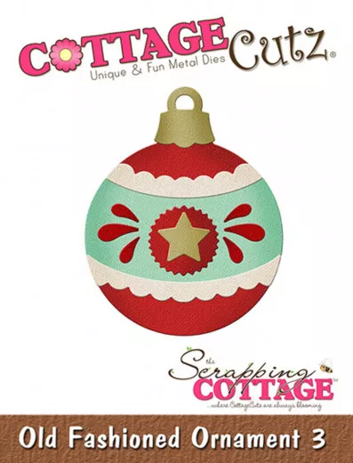 Cottage Cutz Die - Old Fashioned Ornament 3