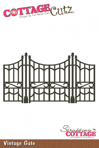 Cottage Cutz Die - Vintage Gate