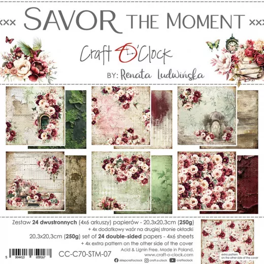 Savor The Moment - 8x8 Paper Set