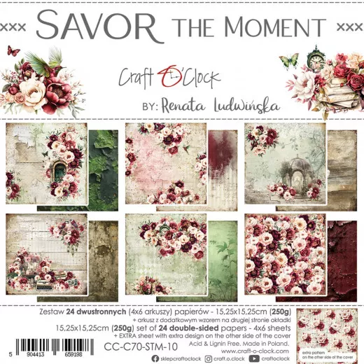 Savor The Moment - 6x6 Paper Set