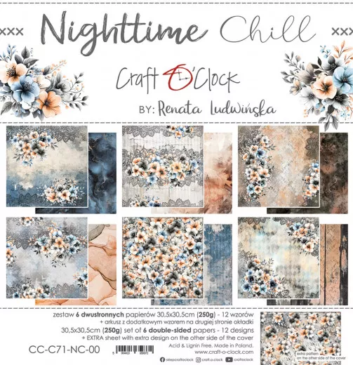 Nighttime Chill - 12x12 Paper Set