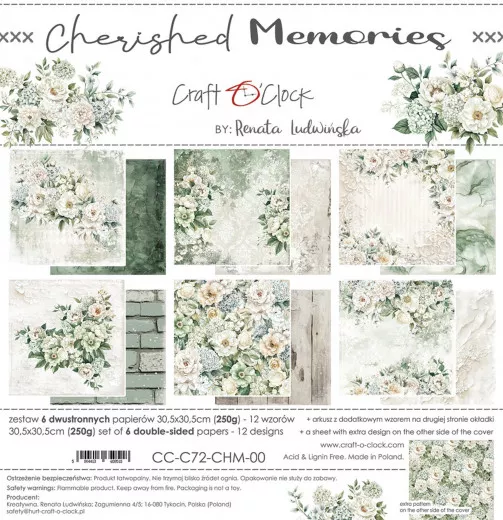 Cherished Memories - 12x12 Paper Set