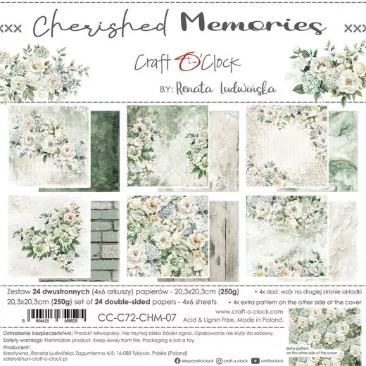 Cherished Memories - 8x8 Paper Set