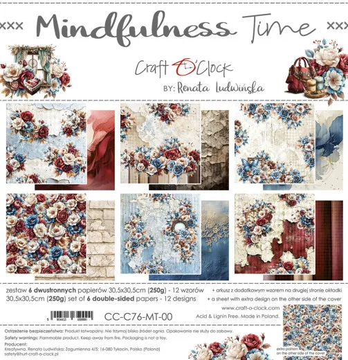 Mindfulness Time - 12x12 Paper Set