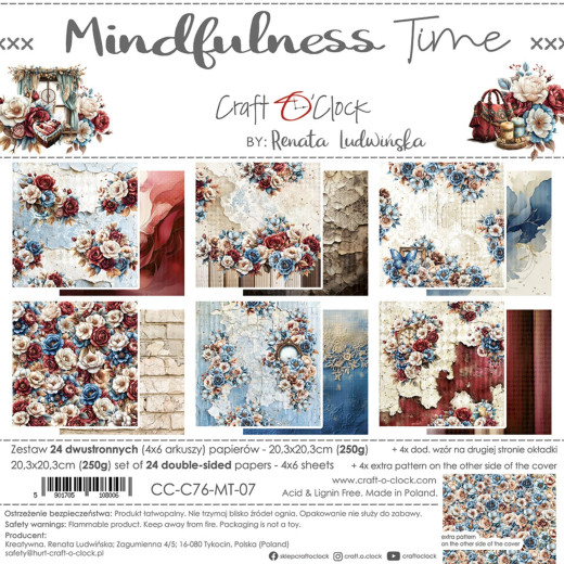 Mindfulness Time - 8x8 Paper Set